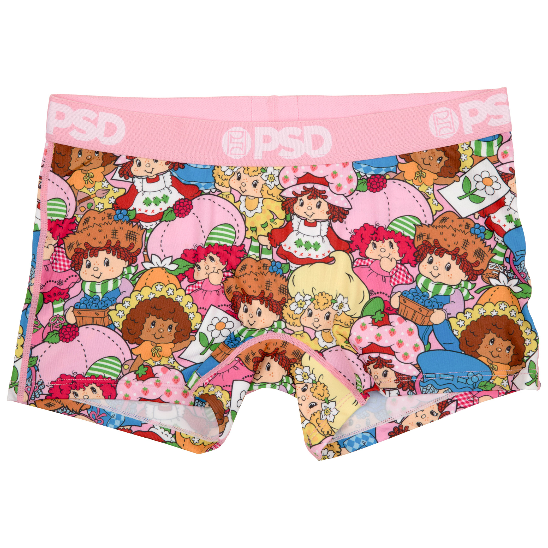 Strawberry Shortcake Squad PSD Boy Shorts Underwear